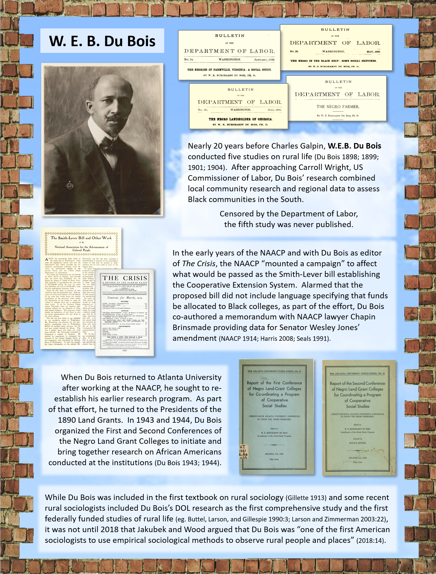 Image of W.E.B. Du Bois booklet page