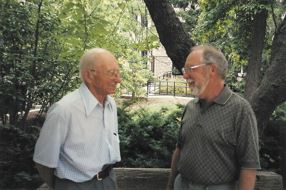 John Holik and Will Goudy (Photo taken in 1995)